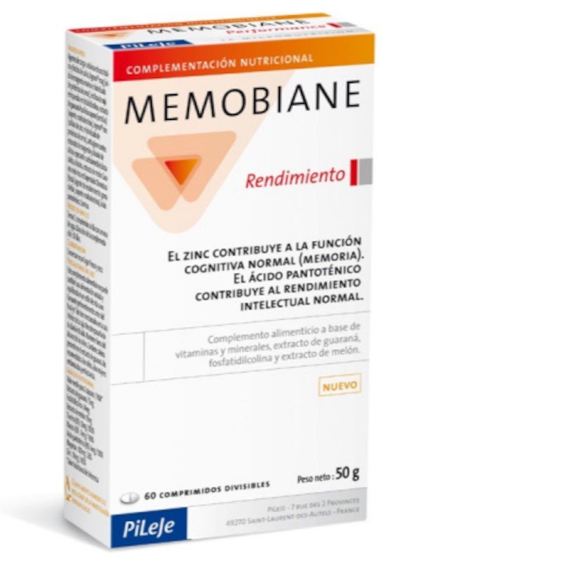 Pileje Memobiane Rendimiento 60 Comprimidos-1