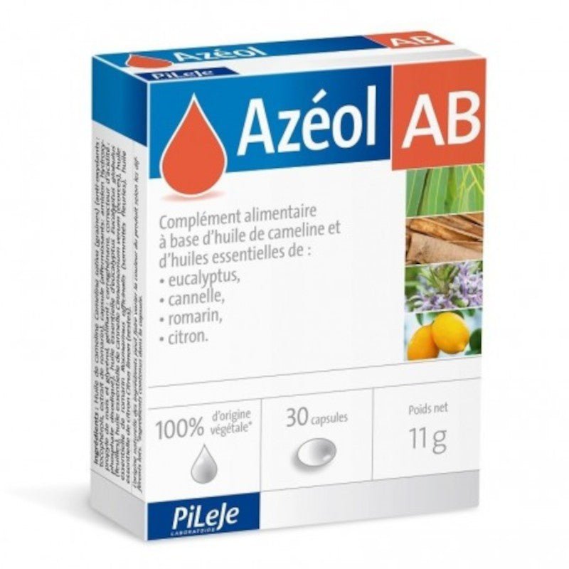 Pileje Azeol AB 30 Cápsulas-1