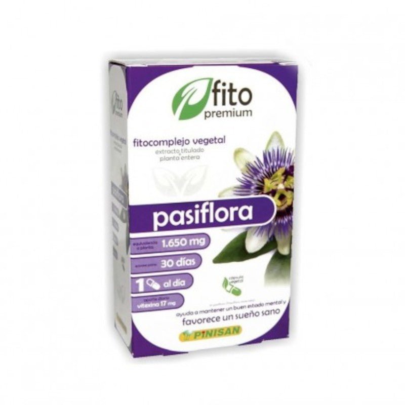 Pinisan Fitopremium Pasiflora 30 Cápsulas-1