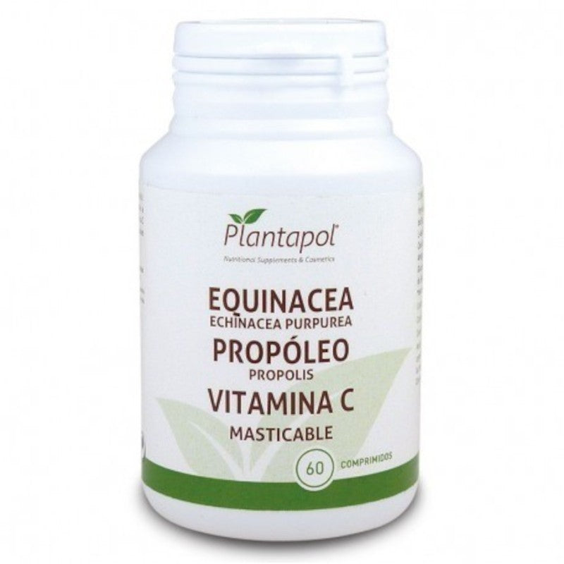 Plantapol Equinácea + Propóleo + Vitamina C 60 Comprimidos-1