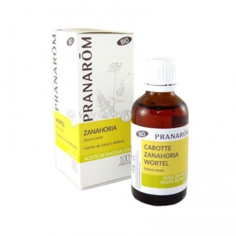 Pranarom Aceite Vegetal Zanahoria Bio 50 ml-1