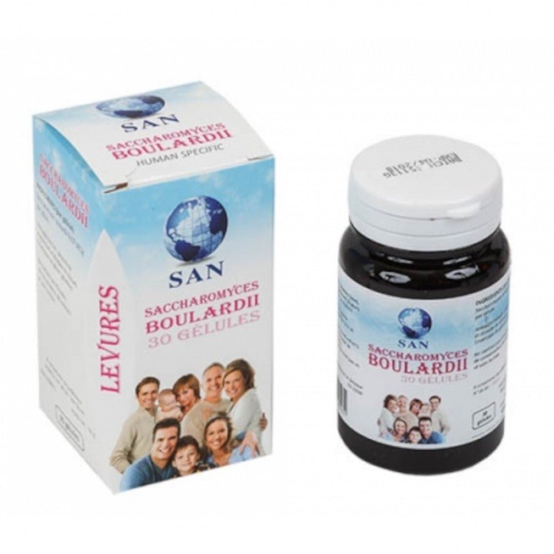 Probioticos San Ferment Saccharomyces Boulardi 30 Cápsulas-1