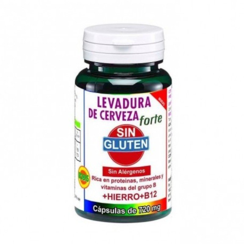 Robis Levadura de Cerveza Forte Sin Gluten 45 Cápsulas-1