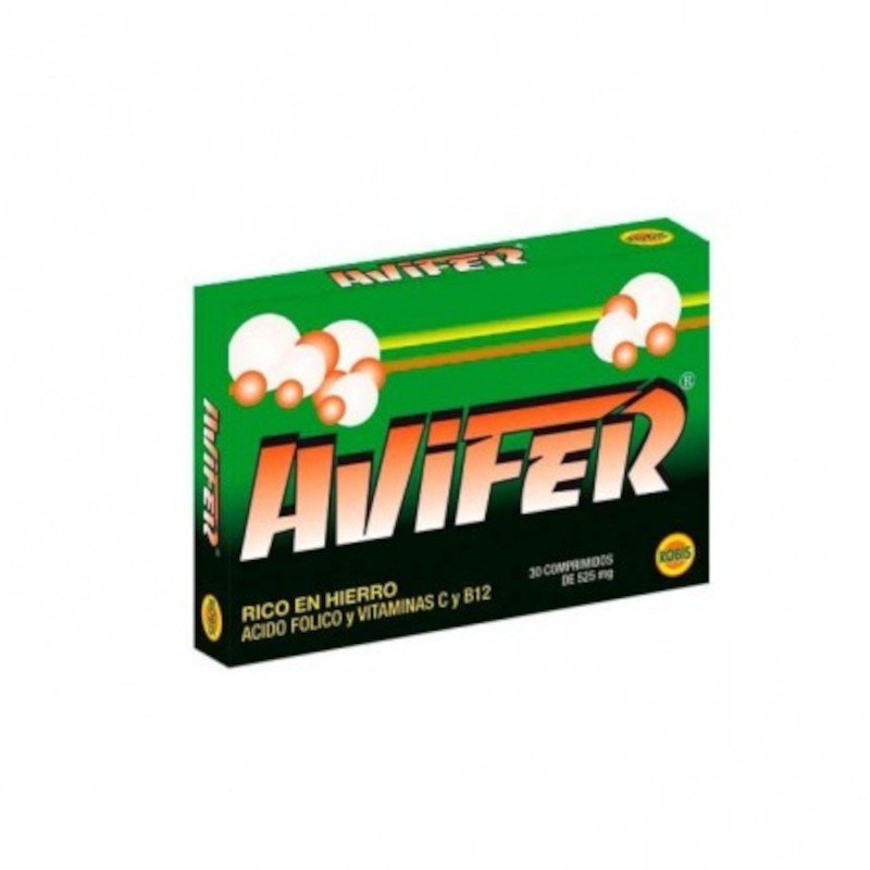 Robis Avifer 30 Comprimidos-1