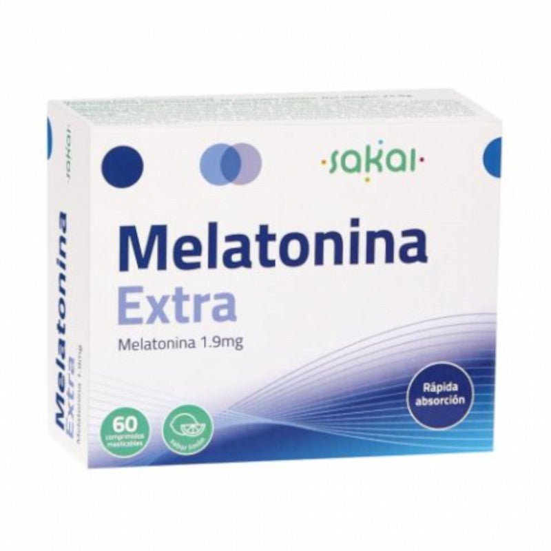 Sakai Melatonina Extra 1,9 mg 60 Comprimidos Masticables-1