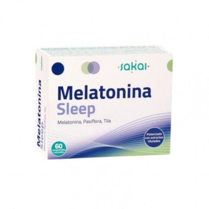 Sakai Melatonina Sleep 60 Comprimidos Masticables-1