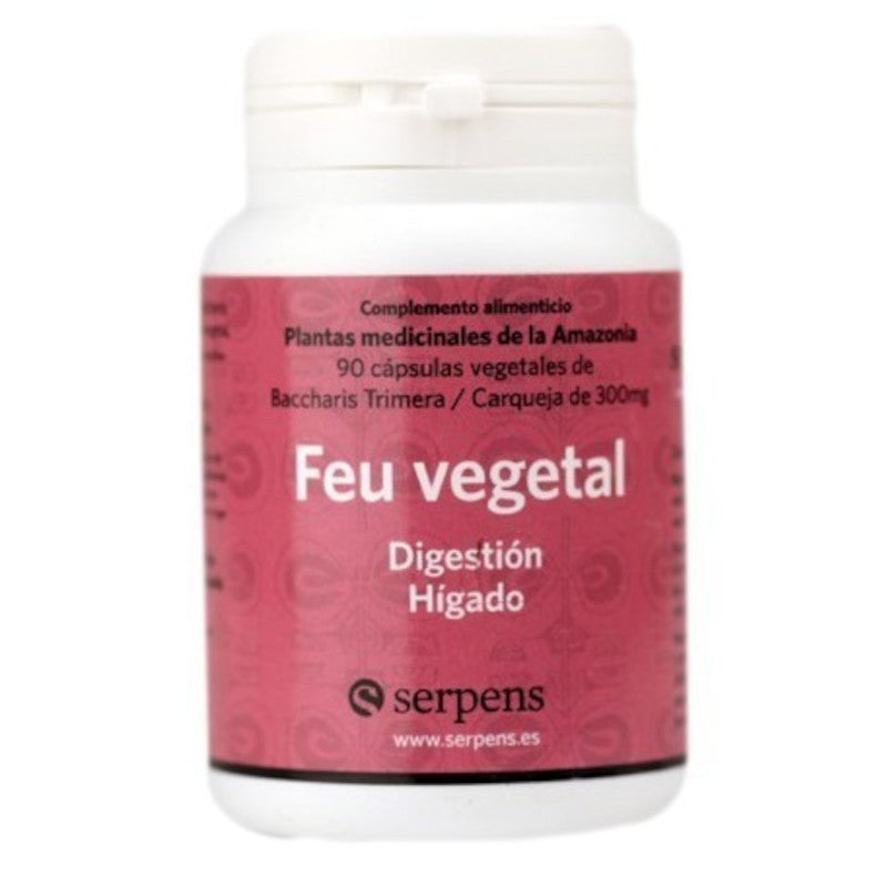 Serpens Feu Vegetal Digestion La Carqueja 90 Cápsulas-1