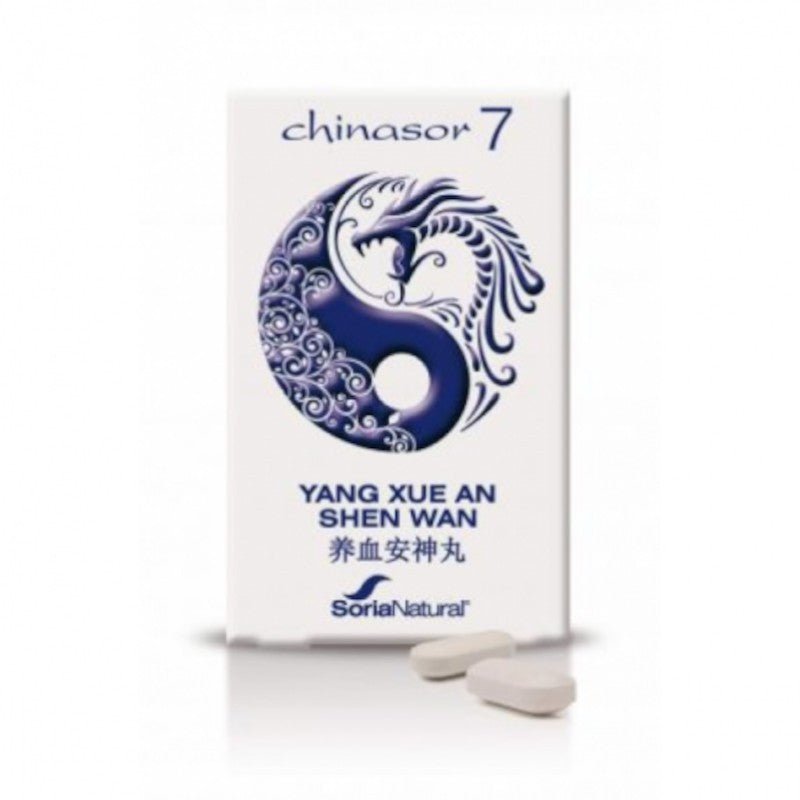 Soria Natural Chinasor 7 Yang Xue An Shen Wan 30 Comprimidos-1