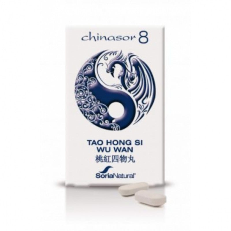Soria Natural Chinasor 8 Tao Hong Si Wu Wan 30 Comprimidos-1