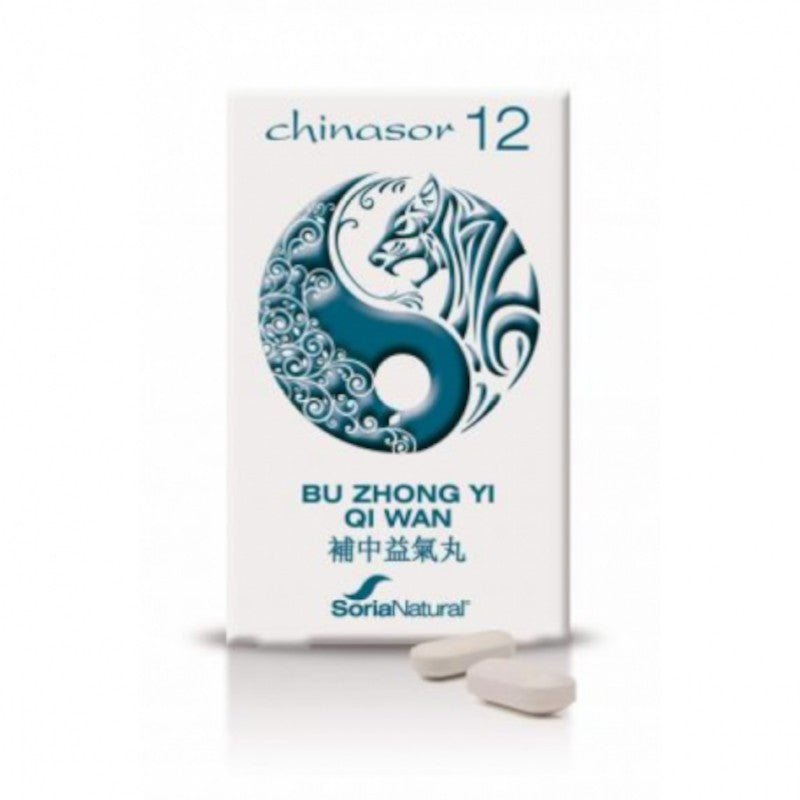 Soria Natural Chinasor 12 Bu Zhong Yi Qi Wan 30 Comprimidos-1