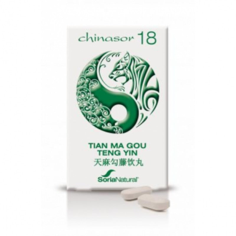 Soria Natural Chinasor 18 Tian Gou Teng Yin 30 Comprimidos-1