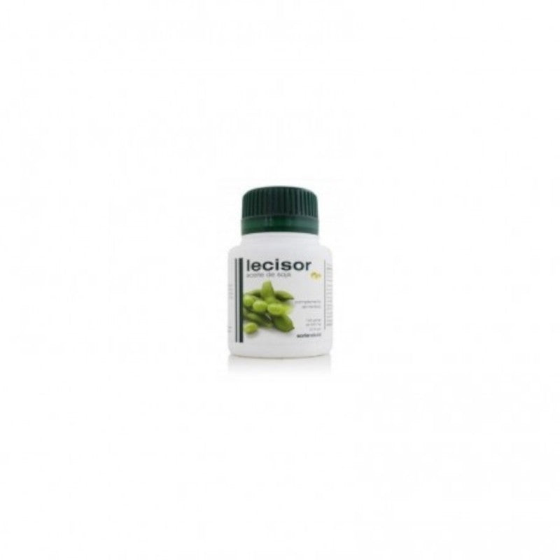 Soria Natural Aceite de Lecitina de Soja Lecisor 125 Perlas-1