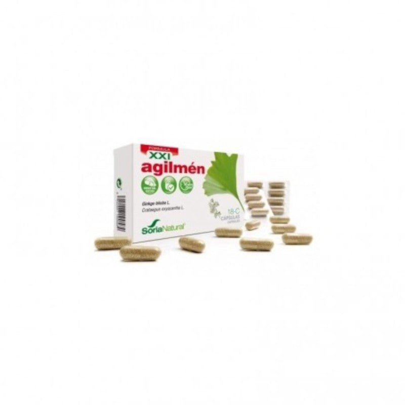 Soria Natural 18-C Agilmén 30 Cápsulas-1