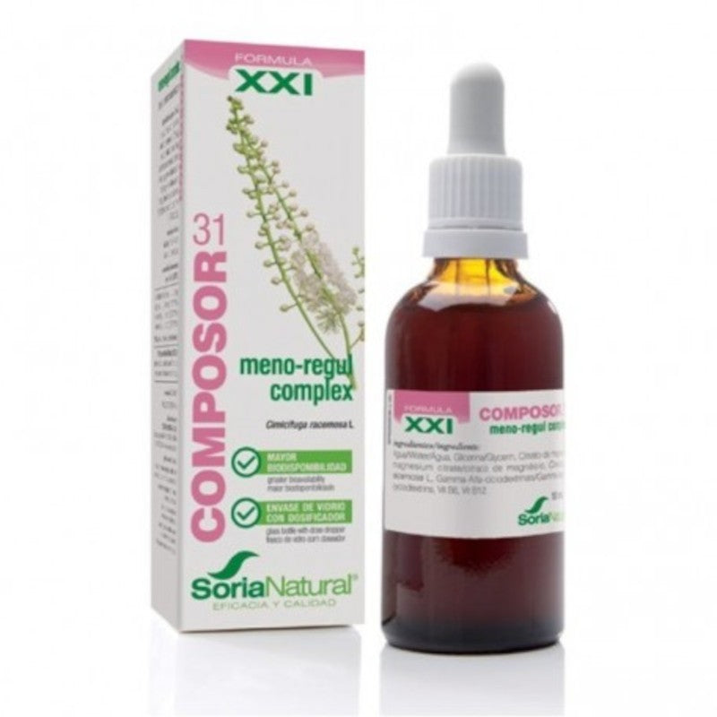 Soria Natural Composor 31 Meno-Regul Complex 50 ml-1