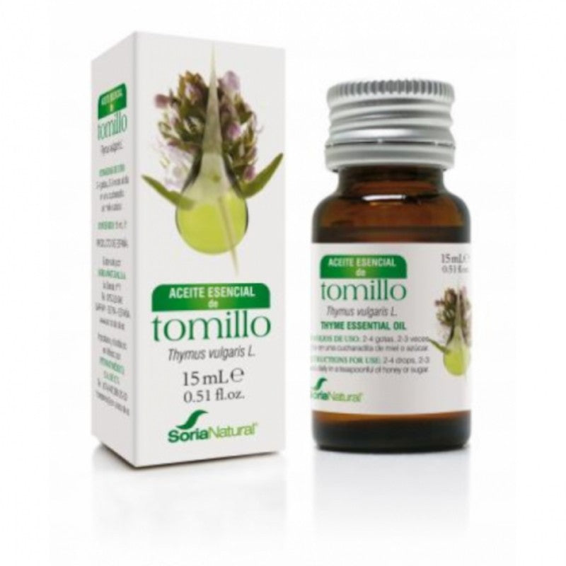 Soria Natural Aceite Esencial de Tomillo 15 ml-1