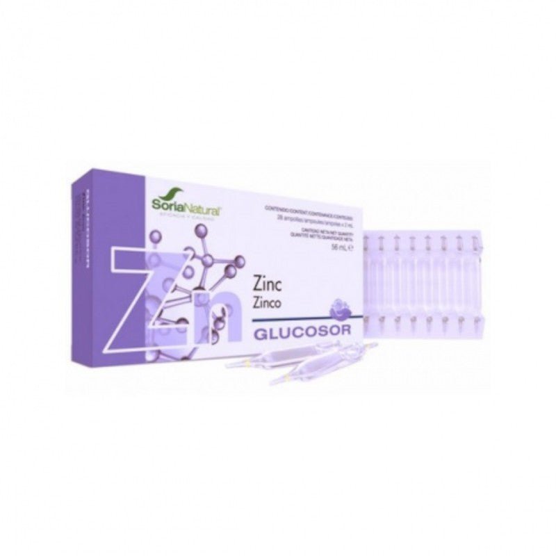 Soria Natural Glucosor Zinc 28 Viales de 2 ml-1