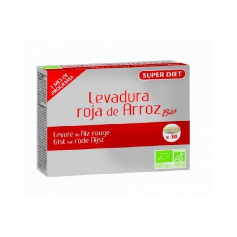 Superdiet Levadura Roja de Arroz 30 Cápsulas-1
