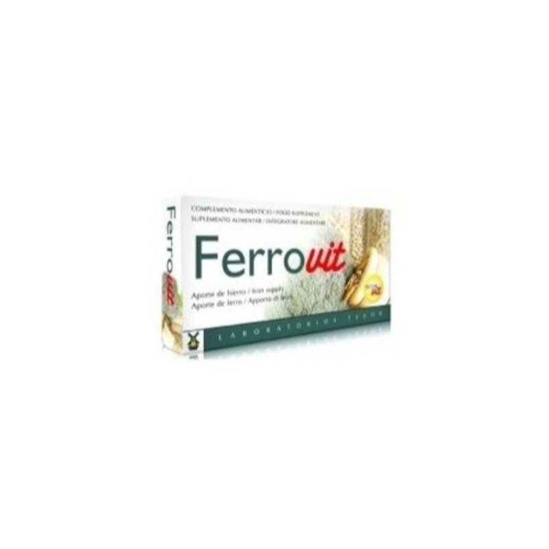 Tegor Ferrovit Vitablets 30 Comprimidos-1