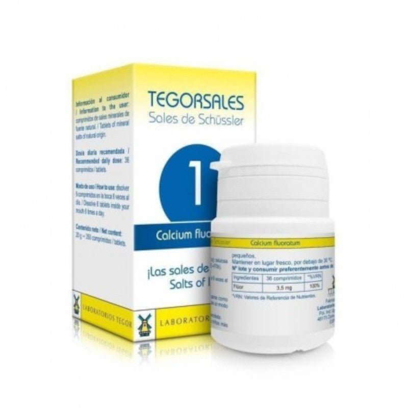 Tegor Tegorsales 1 Fluorato De Calcio 350 Comprimidos-1