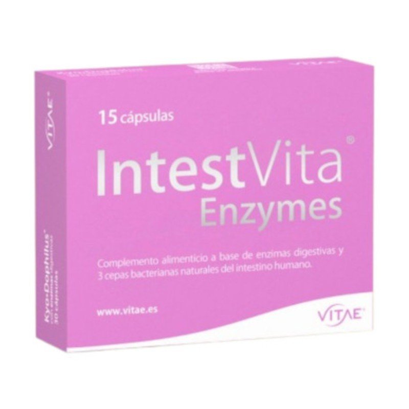 Vitae IntestVita Enzymes 15 Cápsulas-1