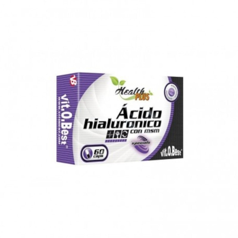 Vitobest Acido Hialurónico con MSM 60 Cápsulas-1