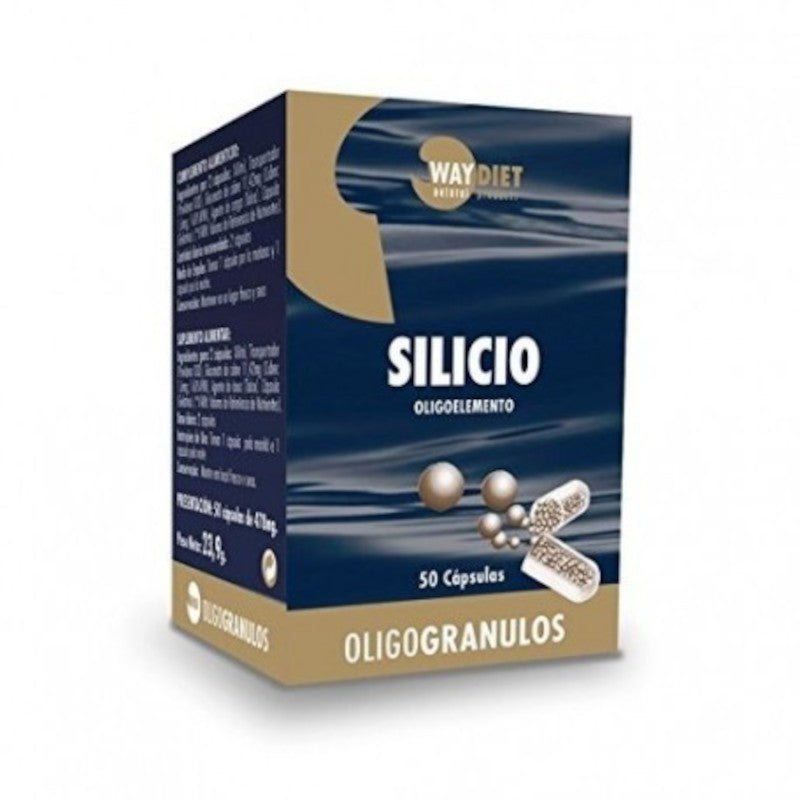 Waydiet Silicio Oligogranulos 50 Cápsulas-1