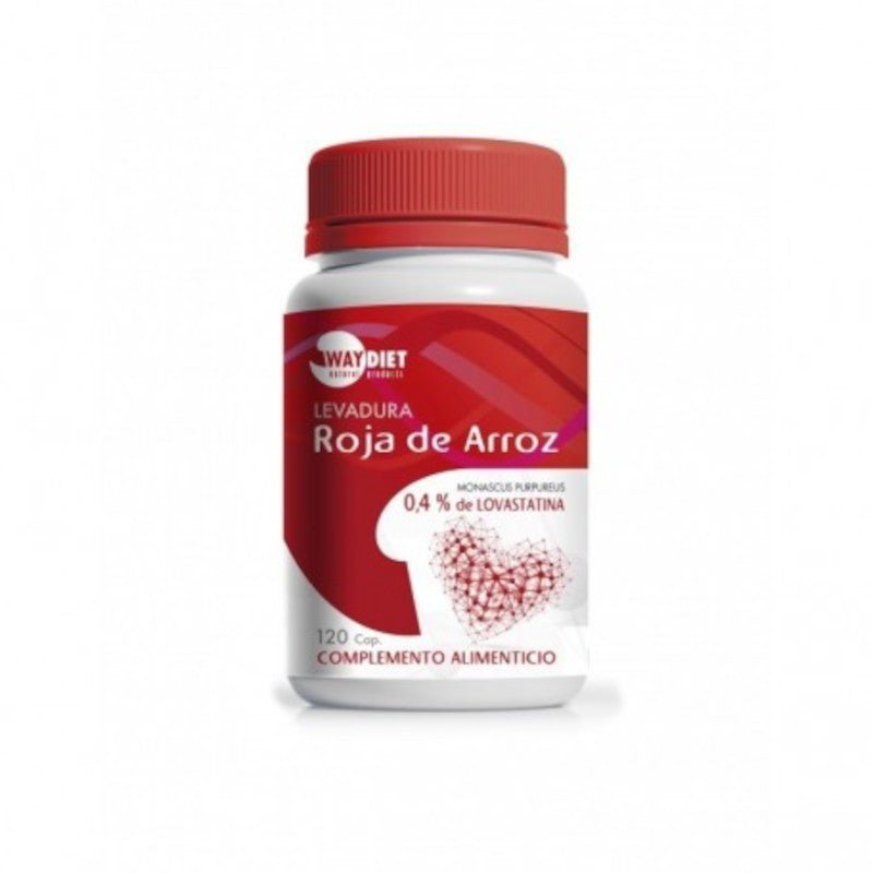 Waydiet Levadura Roja de Arroz 250 mg 120 Cápsulas-1