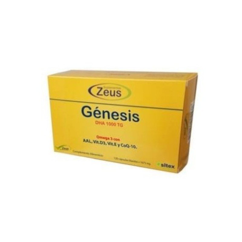 Zeus Génesis DHA TG 1000 120 Cápsulas-1