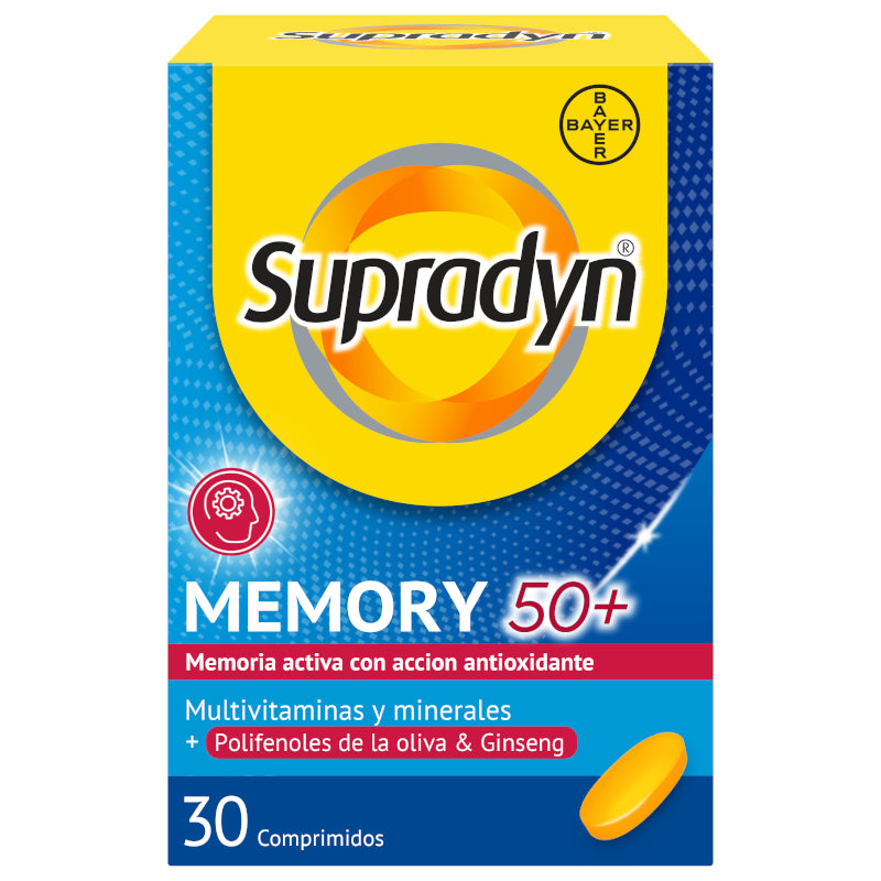 SUPRADYN Memoria 50+ 30 Comprimidos-1