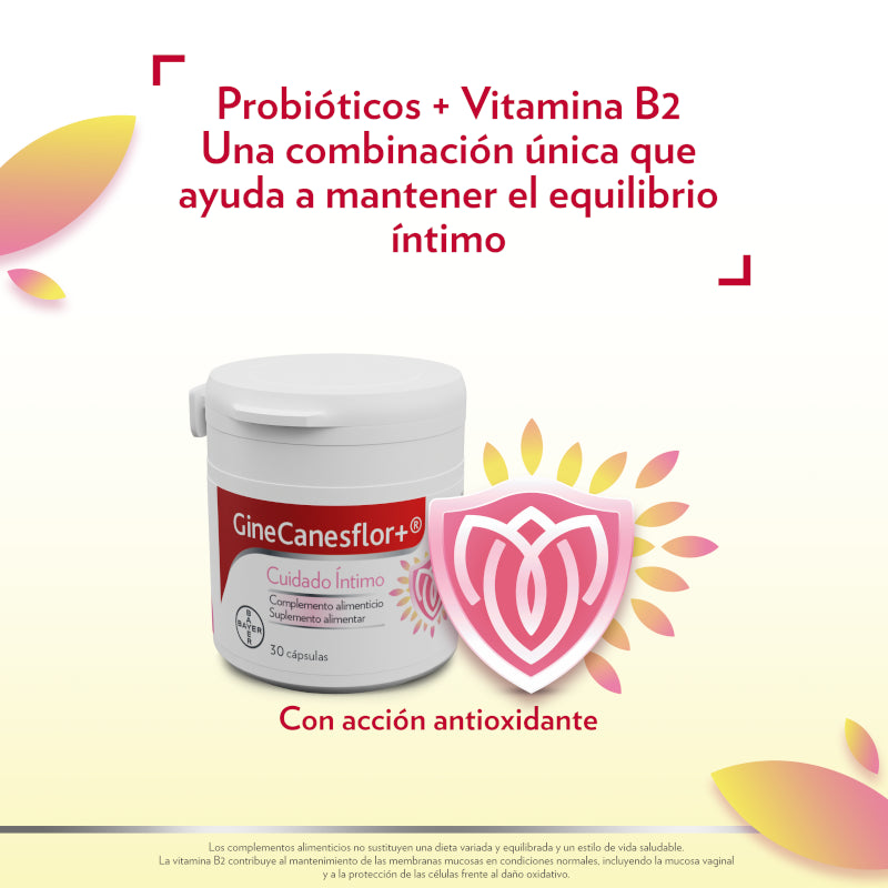 Ginecanesflor+ Cuidado Íntimo 30 Cápsulas-7