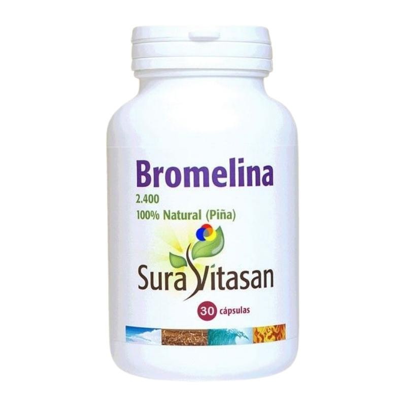 Sura Vitasan Bromelina 2.400 500 mg 90 Cápsulas-1