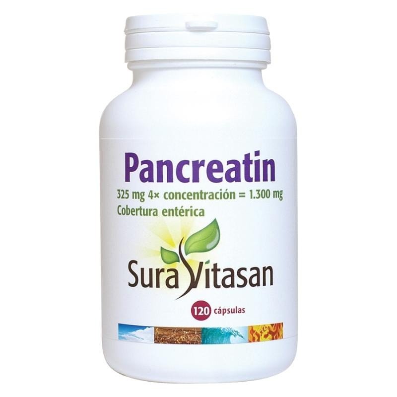 Sura Vitasan Pancreatin 1300 mg 120 Cápsulas-1