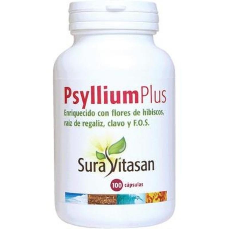 Sura Vitasan Psyllium Plus Enriquecido 100 Cápsulas-1