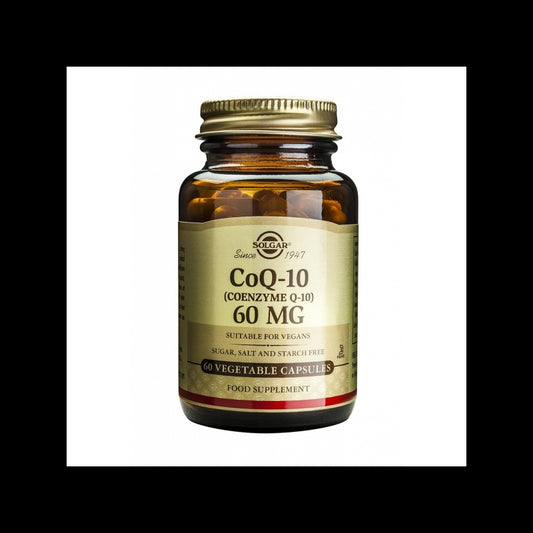 Solgar Coenzima Q-10 60 mg 60 Cápsulas-1