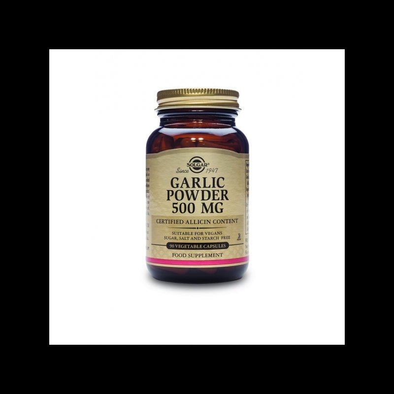 Solgar Ajo en Polvo 500 mg 90 Cápsulas-1