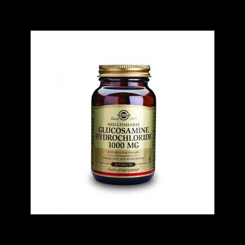 Solgar Glucosamina Clorhidrato 1000 mg 60 Comprimidos-1