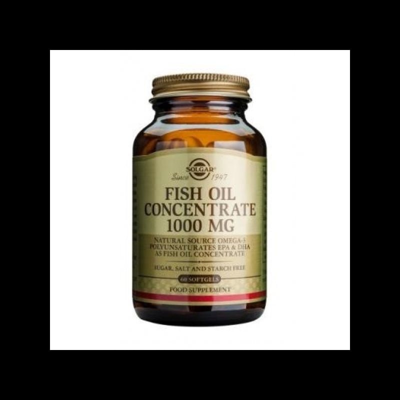 Solgar Aceite de Pescado Concentrado 1000 mg 60 Cápsulas-1