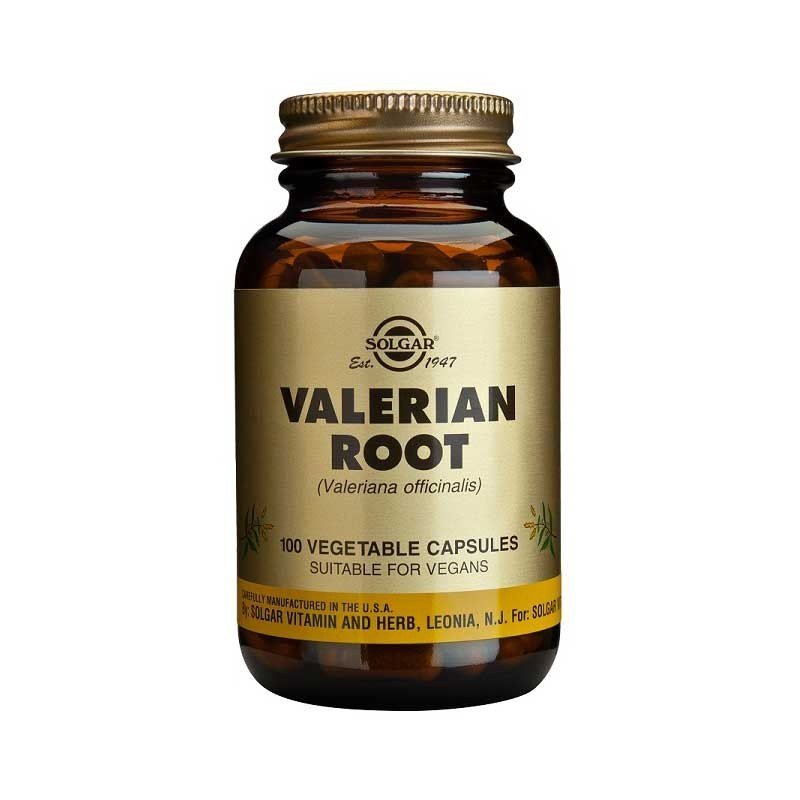 Solgar Valeriana Raíz Solgar 100 Cápsulas-1