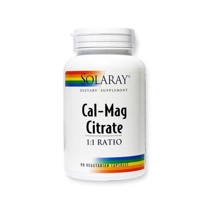 Solaray Calcio/Magnesio 90 Cápsulas-1