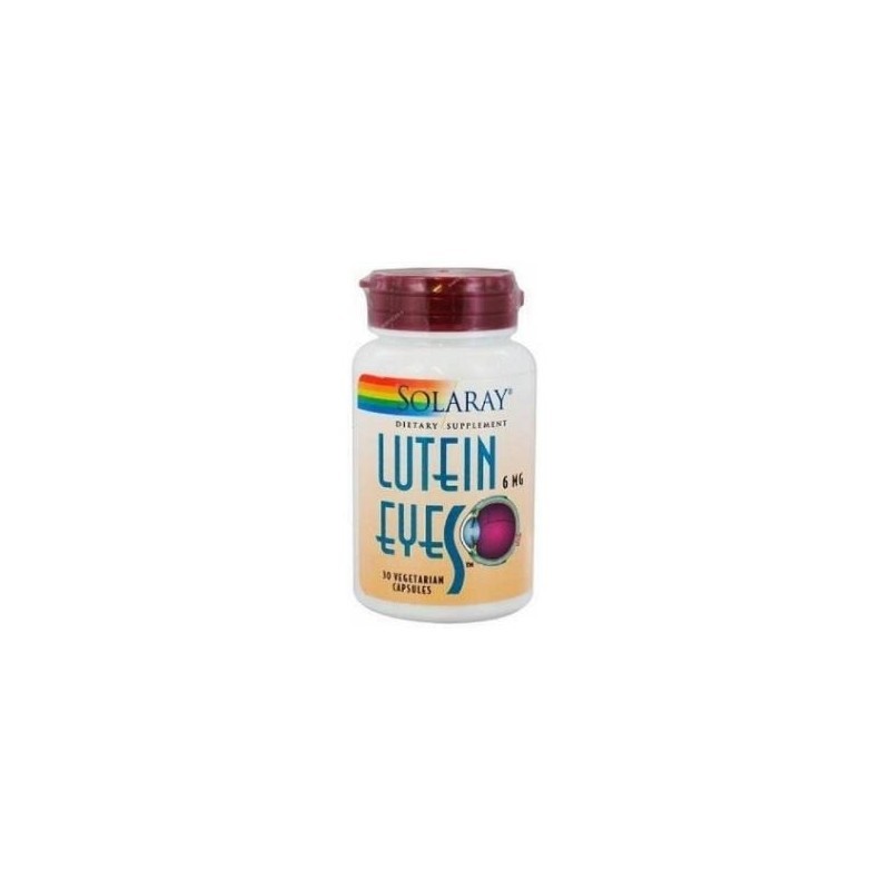 Solaray Lutein Eyes 6 mg 30 Cápsulas-1