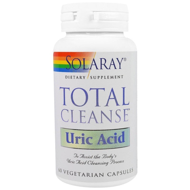 Solaray Total Cleanse Acido Úrico 60 Cápsulas-1