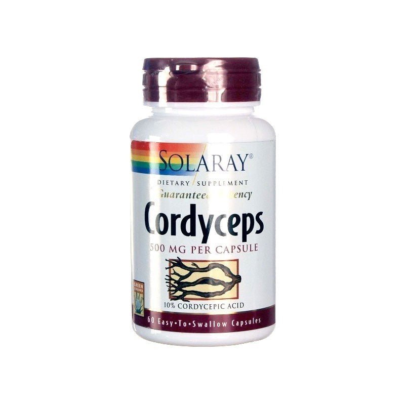 Solaray Cordyceps (Extracto) 500 mg 60 Cápsulas-1