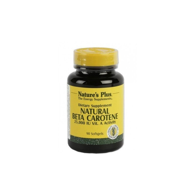 Natures Plus Natural Betacaroteno 90 Perlas-1