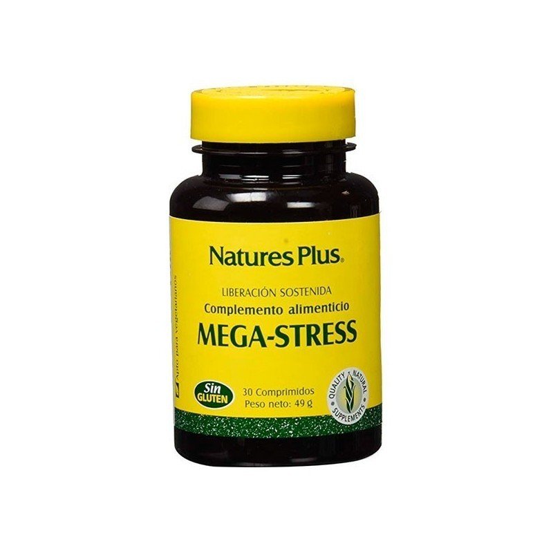 Natures Plus Mega Stress 60 Comprimidos-1