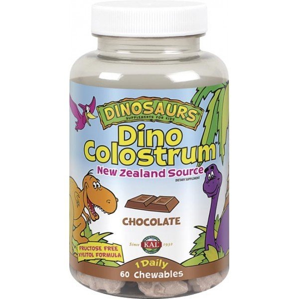 KAL Dino Colostrum Choco 60 Dinos Masticables-1