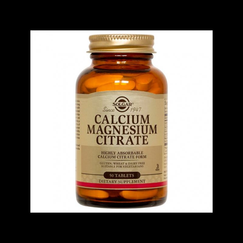Solgar Calcio/Magnesio Citrato 50 Comprimidos-1