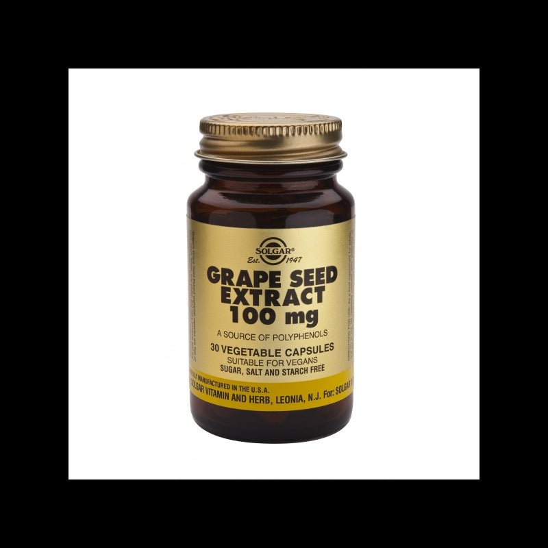 Solgar Extracto Semillas de Uva 30 Comprimidos-1