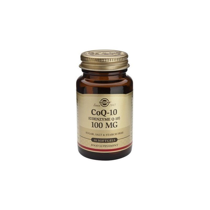 Solgar Coenzima Q10 En Aceite 60 mg 30 Cápsulas Blandas-1