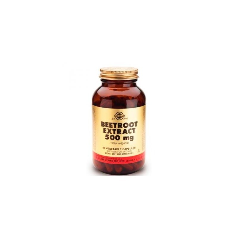 Solgar Remolacha 500 mg Beta Vulgaris 90 Cápsulas-1