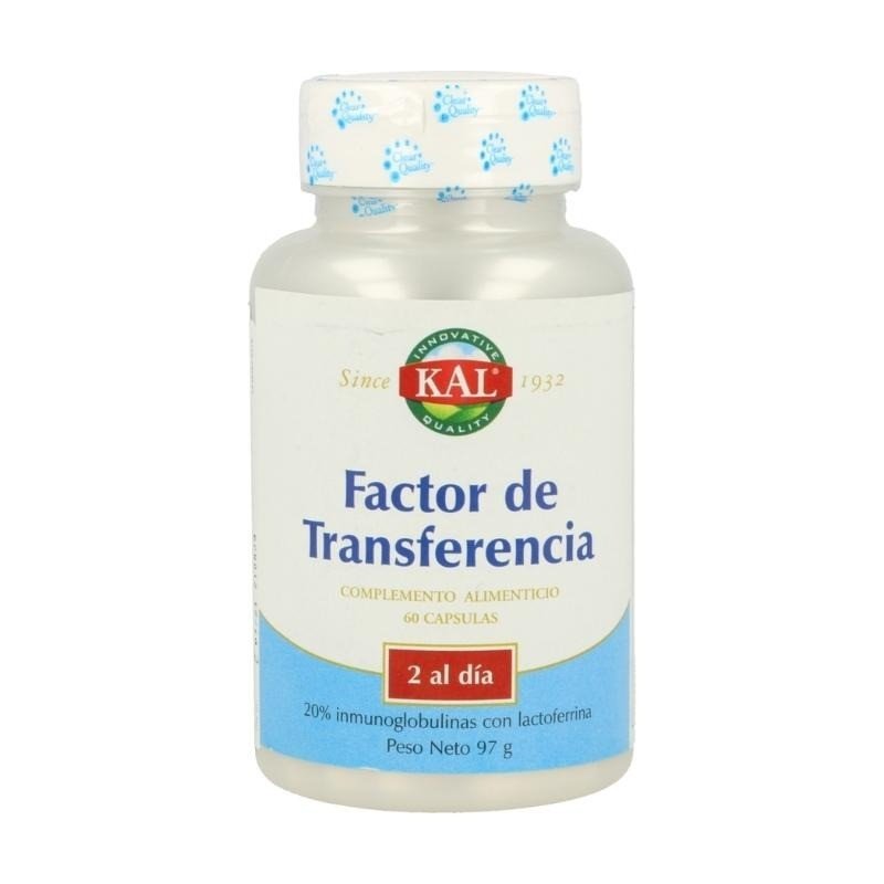 Solaray Factor de Transferencia 60 Cápsulas-1